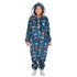 Snuggs Kids Blanket Onesie Blue monster Onesie